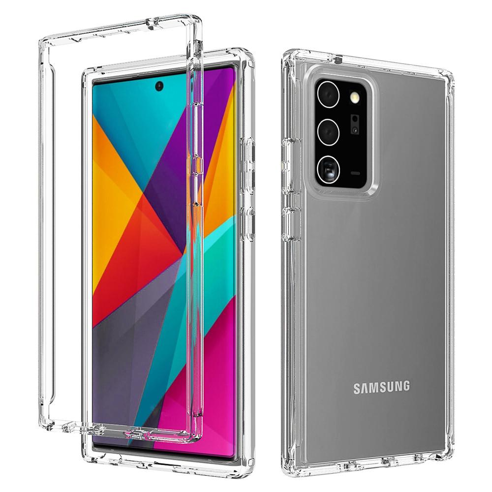 

360 Double Sided Full Protection Case For For Samsung S26 S25 Ultra S24 S23 FE S22 S21 Plus Clear Screen Protector Silicone Cover For S23 Ultra
