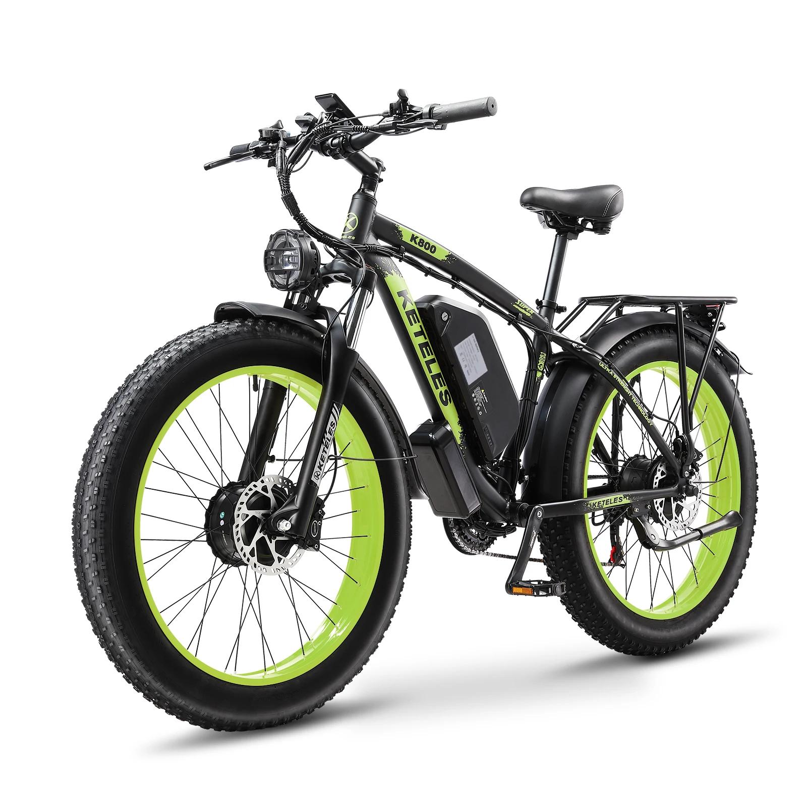 Keteles K800 2000W Elektriskais velosipēds 1000W*2