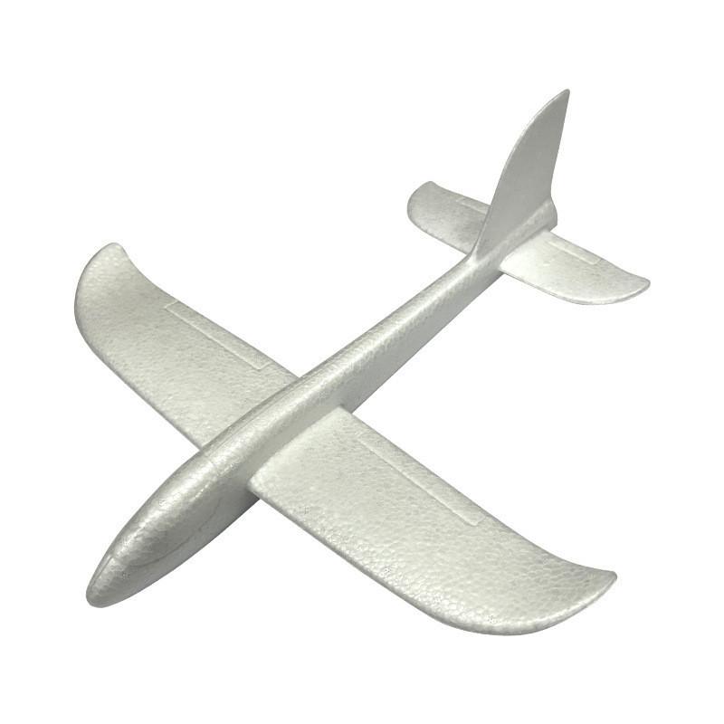 Large Foam Glider Aircraft Kids Outdoor Toy Epp/eva Material Blue Red Yellow 48cm