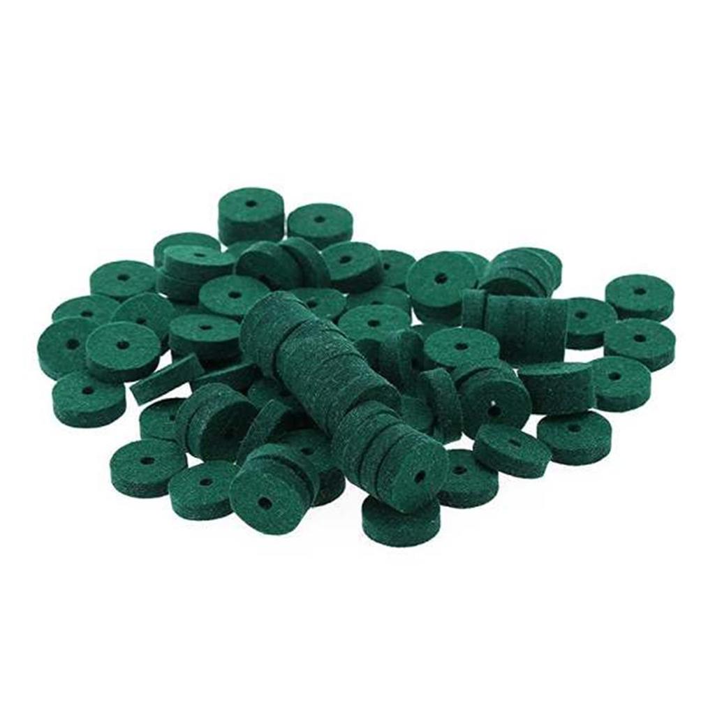 90 Pcs Piano Keyboard Washer Piano Felt Balance Rail Punchings Washers Repair Parts Useful Tuning Tool Regulating Tools