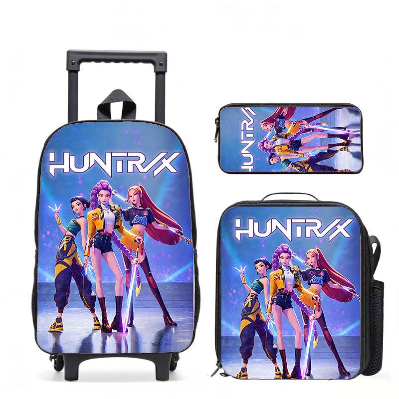 Kpop Witch Hunter Girl Group Schoolbag High Definition Printing Casual Crossing Border Lightweight Tie Rod Backpack One Piece Hair