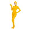 Mono de lycra de cuerpo entero con cara abierta para cosplay de actuación en escenario de anime