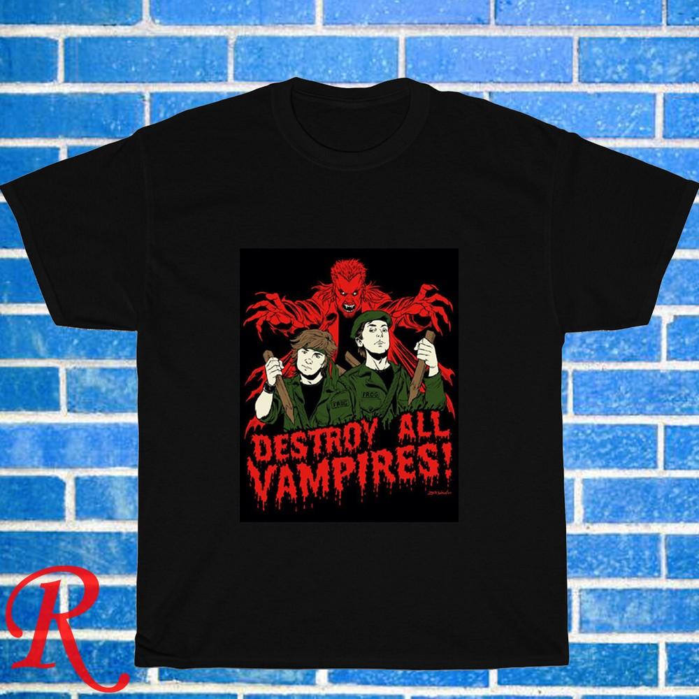 

New! The Lost Boys Vampire Movie Black Grey Navy White Size S-5XL Unisex T-Shirt M