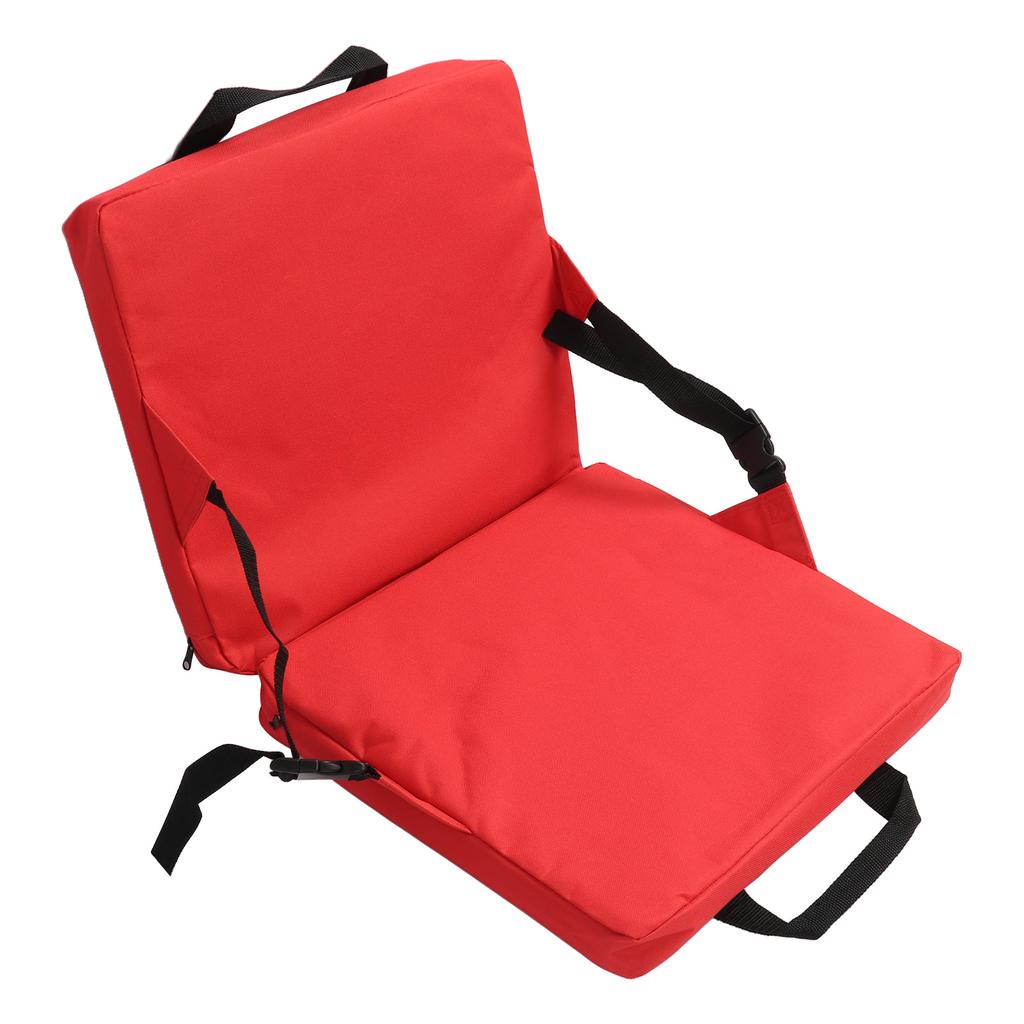 Outdoor Back Chair Cushion Thickened Dirty Proof Soft Comfortable Stadium Chair Cushion with Backrest for Stadium Beach