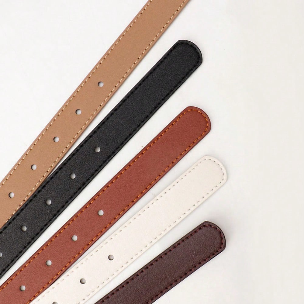 Belt Simple Versatile Premium Jeans Women's Belt Fashion Personality Pin Buckle Belt Women's
