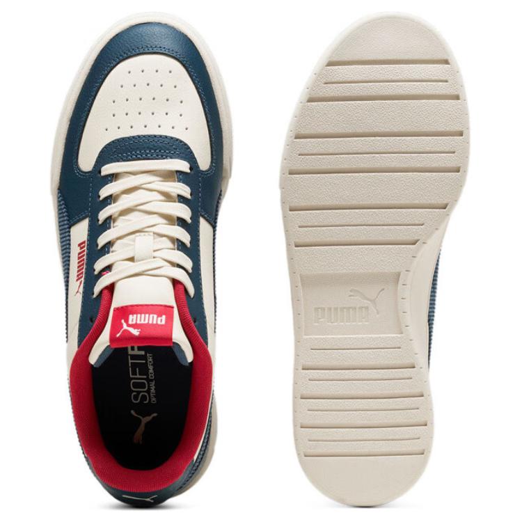 Puma Caven Mix Varsity Comfortable Fashion Low-Top Sneakers Unisex Sneakers Blue White 401736-01