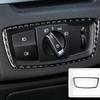 For BMW X1 F48 X2 F39 16-21 Car Carbon Fiber Accessories Steering Wheel Trim Window Lift Button Cover Gear Shift Panel Sticker