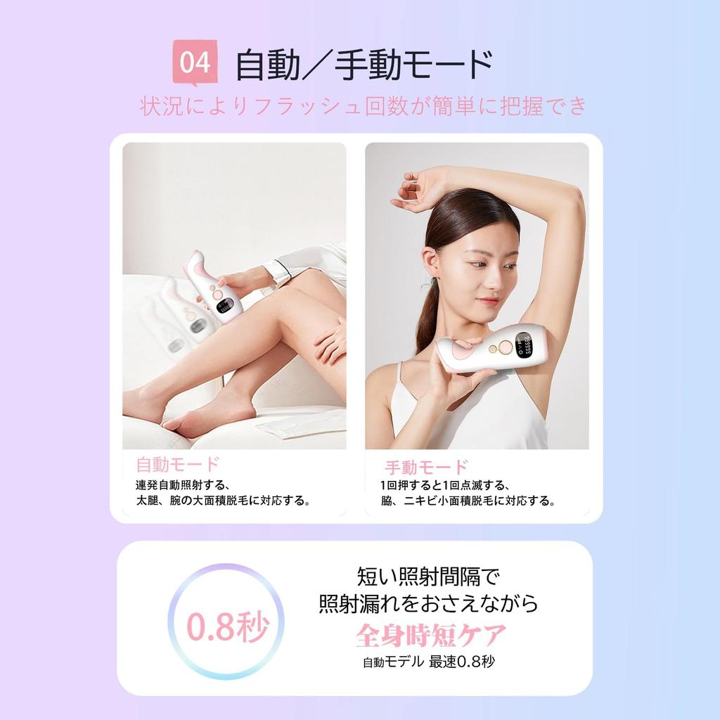 ZAPAL IPL Light Hair Removal VIO Full Body Hair Home Hair 5 Flash Sunglasses Painless Hair Removal for the Whole for Men and Women 990,000 Device,