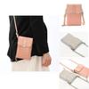 New 2023 Women's Crocodile Pattern Belt Buckle Cover Bag Multi-functional Mini Phone Bag Pu Leather Material