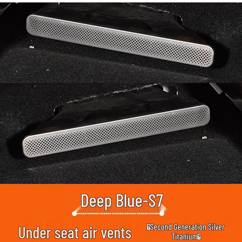 Dark Blue Rear Vent Protector and Seat Dust Cover