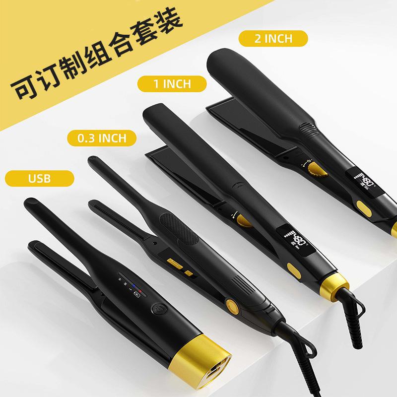 Korean Hot-Selling Wide Straight Hair Clips and Hair Salon Straightener