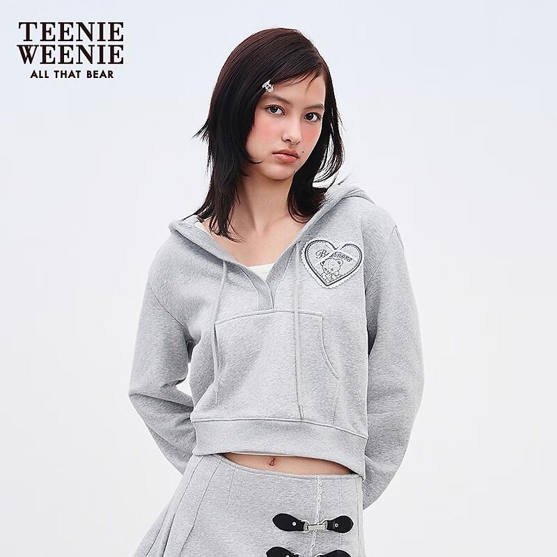 

Teenie Weeniebearnova Women s Casual V-Neck Hooded Sweatshirt M