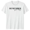 Remember Your Why Slogan TShirt Adult Unisex Motivation Tee