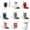 230 ML Yerba Mate Cup Double Wall Straw Cup Fashion Tea Cup Set  Coffee Drinking