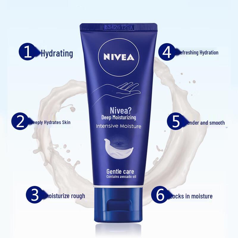 Nivea Deep Moisturizing Hand Cream & Ocean Essence Gel Set