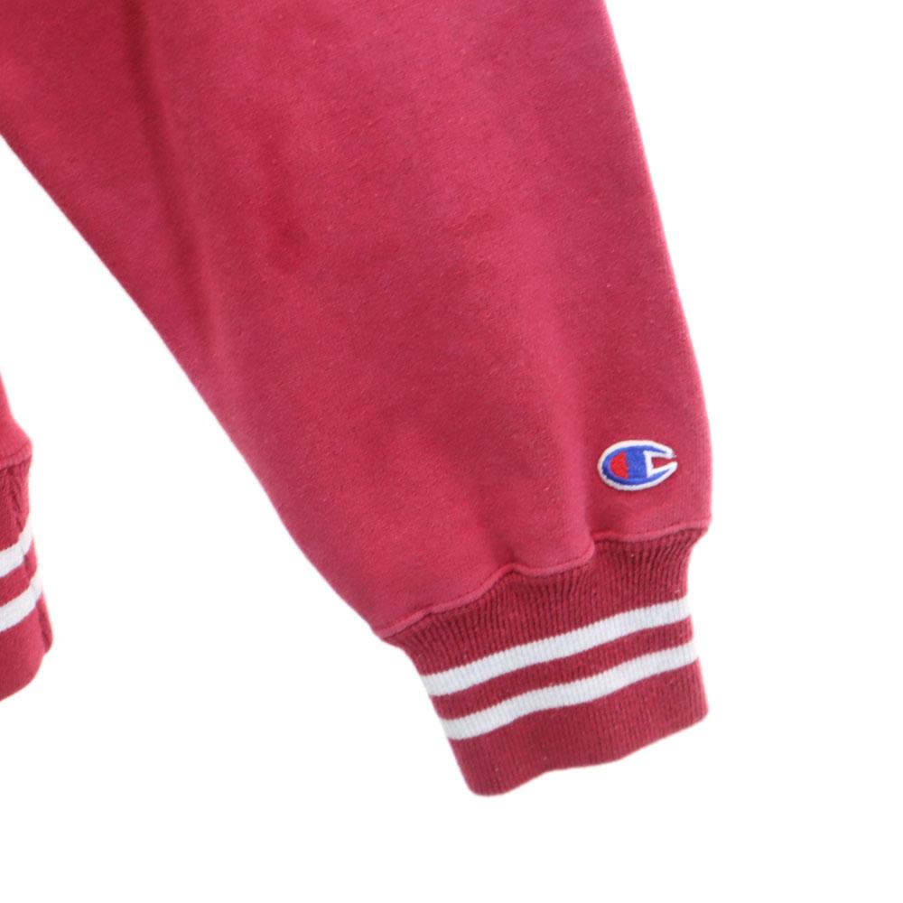 Champion 90s Reverse Weave Made in USA Embroidered Tag Old Long sleeve sweat trainer Men's Used