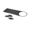 For Mercedes-Benz G-Class W463 2007-2018 Soft Carbon Fiber Car Spare Tire  Decoration Sticker Exterior Molding Accessories