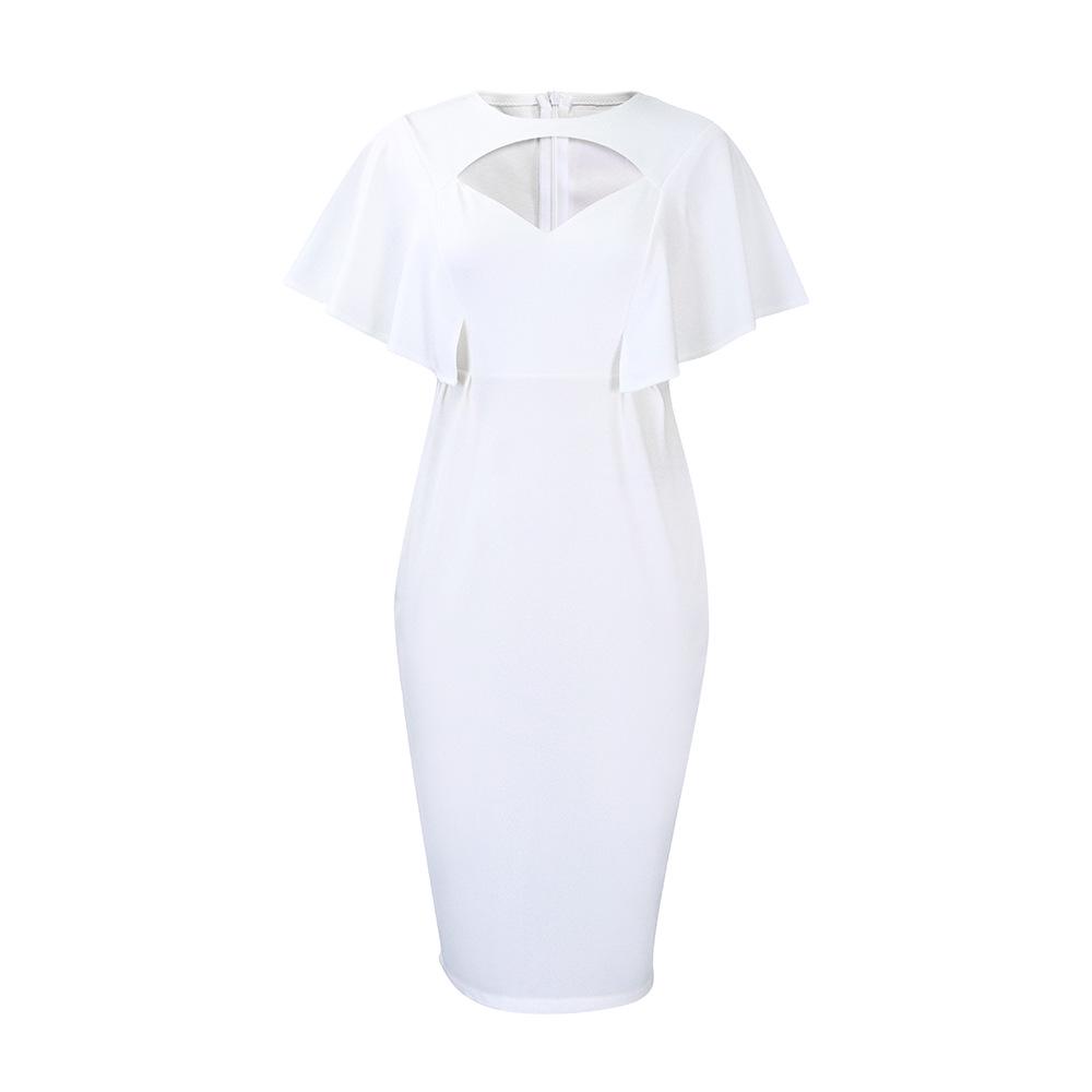 

Новая облегающая профессиональная юбка-карандаш OL 2023 - Элегантный дизайн, подчеркивающий бедра Medium белый