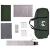 Family Tent with Roof Olive Green 380 x 260 x 190 cm Polyester
