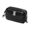 Burberry Lola Bag With Silver Logo Adjustable Chain Strap Lambskin Camera Crossbody Shoulder Bag Women Bags Black 80648541