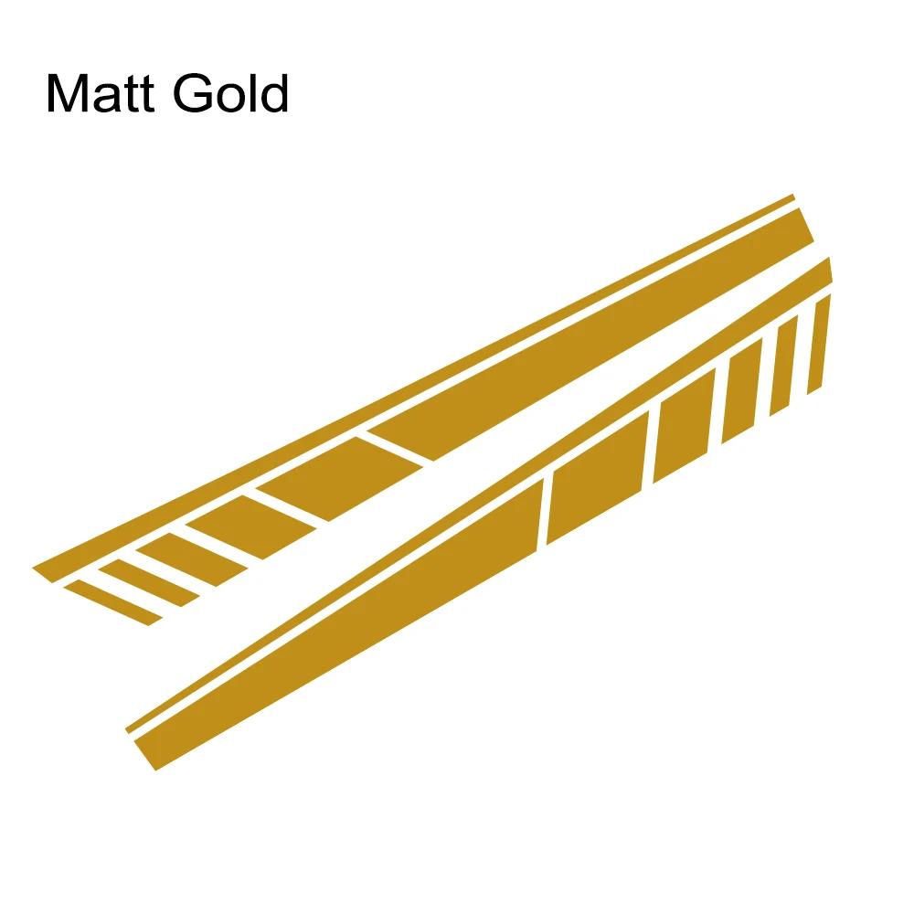 2 Stück Auto-Türseitenaufkleber für Tesla Model Y, Wasserdichte Vinylfolie, Auto-Dekoration, Styling-Aufkleber, Autozubehör, Exterieur