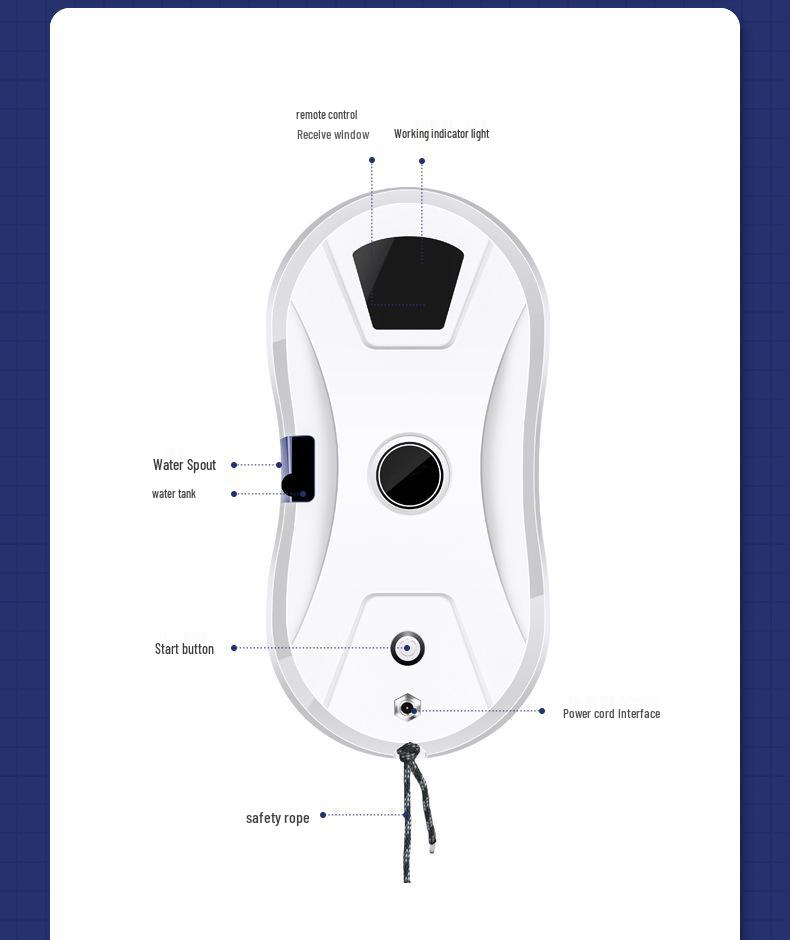 Automatic Window Cleaning Robot with Water Spraying Feature
