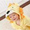 Custom Baby Name Cotton Baby Robe Bath Towel Cute Hoodies Infant Bath Blanket Kid Soft Bathrobe Kid Clothes