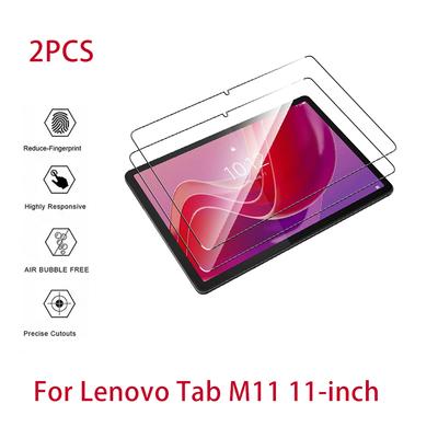 2PCS HD ochrana proti poškrábání Tvrzené sklo pro Lenovo Tab M11 11palcový tablet 2024 Ochranná fólie bez bublinek