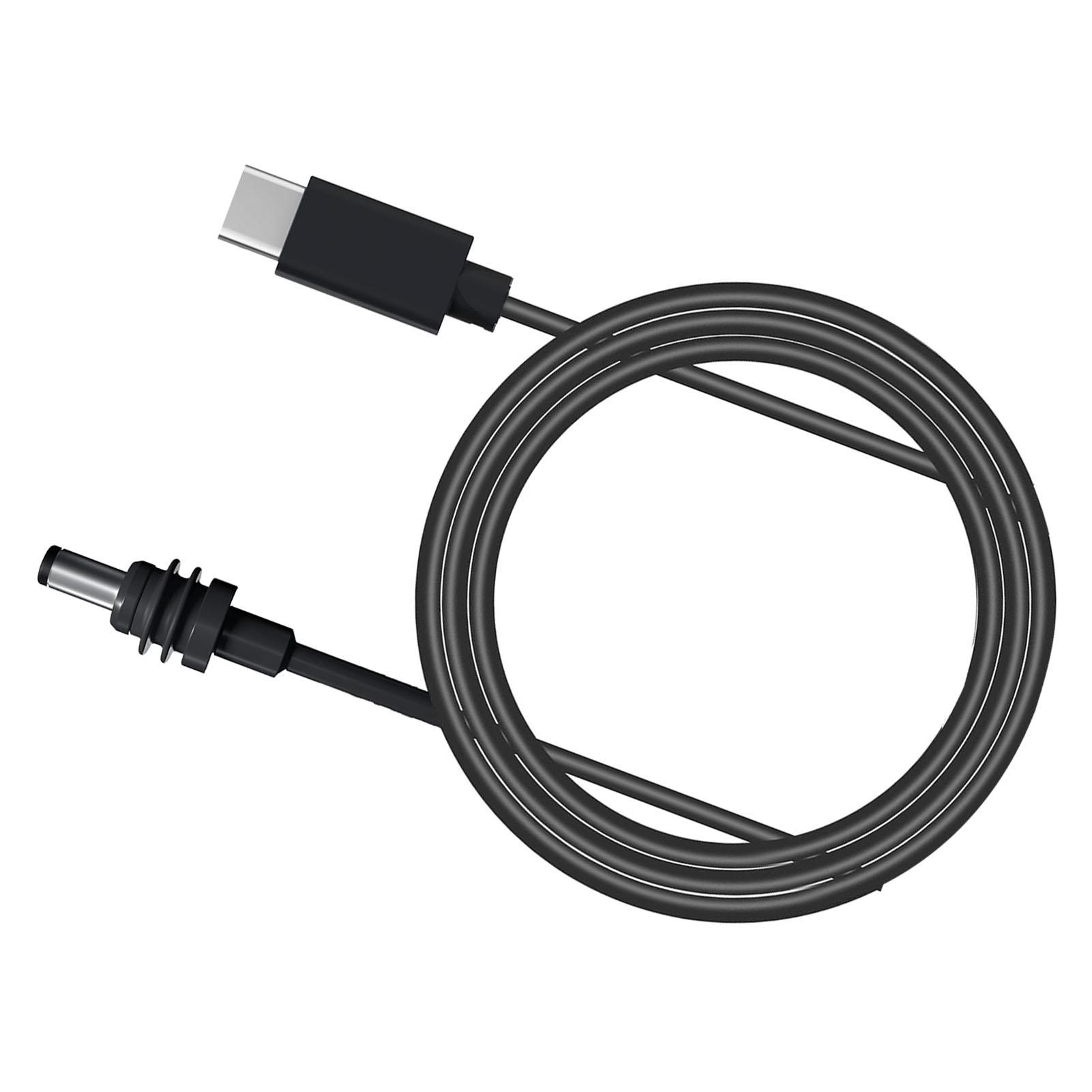 

Rectangular Satellite DC Power Cable Replacement USB C to DC 100W 2m6.5ft for 65W PD Power Supply