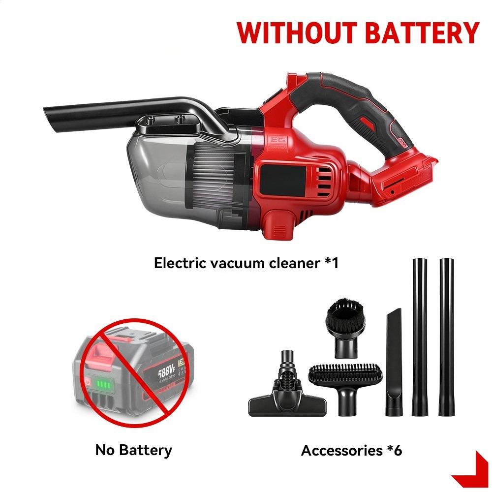 Cordless Handheld Electric Vacuum Cleaner 1000W Powerful Dust Blower Rechargeable Household Indoor Cleaning Power Tools