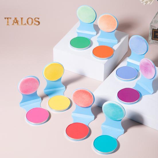 1/8Pcs 8 Colors Temporary Hair Chalk Washable Disposable Hair Dye Pressed Powder Single Color Men Women Hair Coloring Powder Box Halloween Cosplay