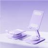 Dopamine Metal Phone Stand Desktop Foldable and Rotatable Tablet Support Frame Suitable for Live Streaming and Office Use