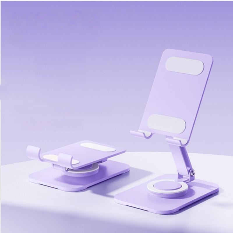 Dopamine Metal Phone Stand Desktop Foldable and Rotatable Tablet Support Frame Suitable for Live Streaming and Office Use