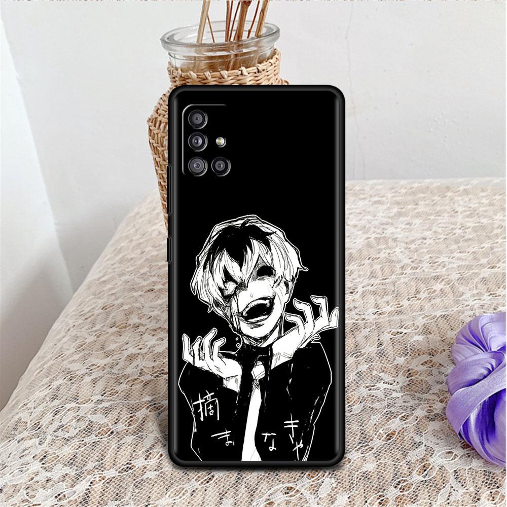 

Чехол для Samsung Galaxy A52 A12 A51 A32 A71 A21s A22 A11 A02s A03 A23 A13 A53 A41 A31 A72, мягкий чехол для телефона Tokyo Ghoul Anime Sac Samsung A11