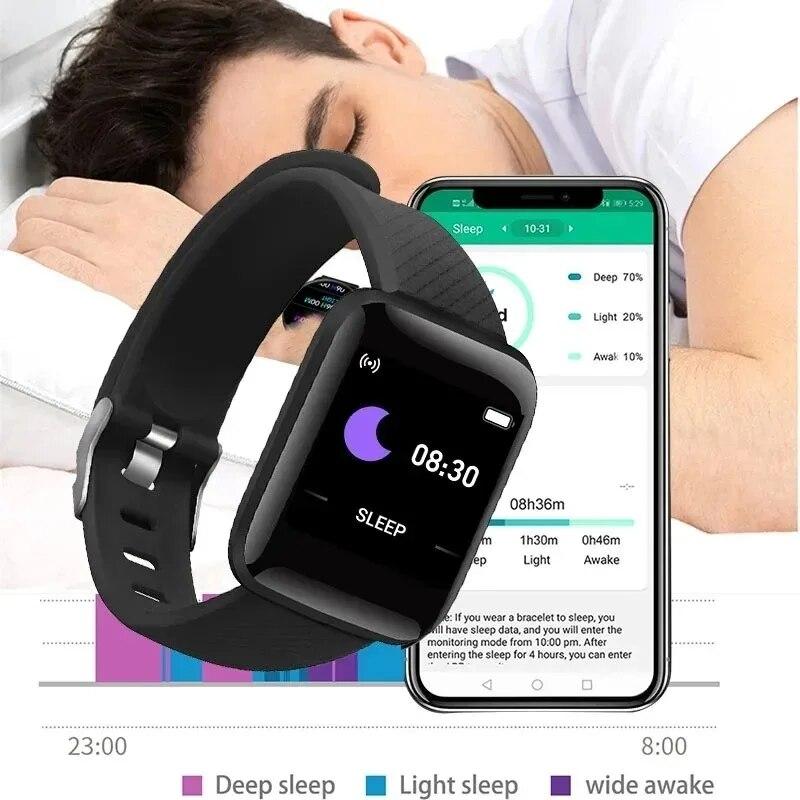 2026 New Smartwatch for Kids Men Women: Message Remind, Music Control, Sport Step Calories