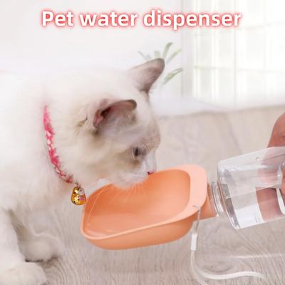 NEU Hunde Reise Wasserflasche Tragbare Haustier Wasserflasche Trinkwasser Spender für Hund Katze Outdoor Wassernapf Flasche Haustierbedarf