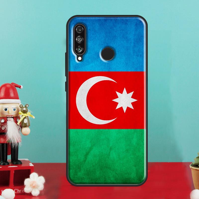 Azerbaijan Flag Coat of Arms For Huawei Nova 10 9 SE 12i 12s 11i 8i Y90 Y60 Y70 Y72 Y73 Y61 Y91 P30 P40 Lite P60 Pro Case