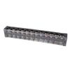 Terminal Strip Block 100A 600V Large Current Easy Wiring Ground Circuit Terminal Block 12 Positions