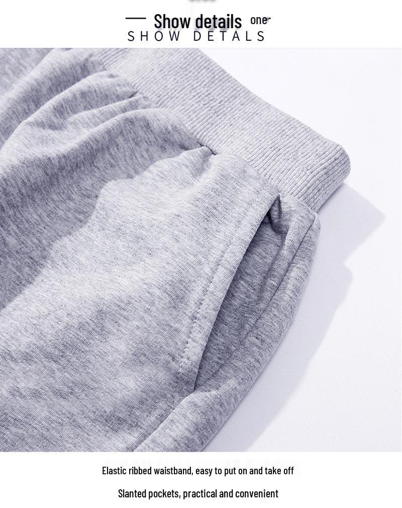 Baumwoll-Kapuzensweatshirt-Zweiteiler für Kinder, Jungen und Mädchen - Sportbekleidung für Frühling/Herbst