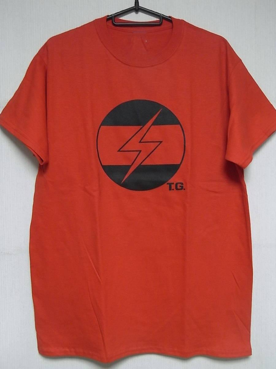 Throbbing Gristle Band Logo Red T-shirt Cotton All Size S5XL XL