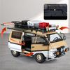 ydcp10 1:24 Mitsubishi Delica MPV Alloy Car Model Diecast Metal Classic Commercial Vehicles Car Model Sound and Light Children Toy Gift