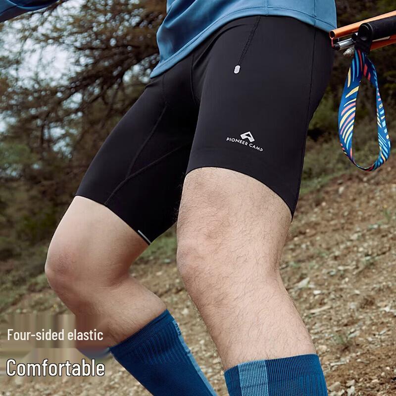 Pioneer Camp Men s High-Elastic Compression Running & Cycling Shorts M