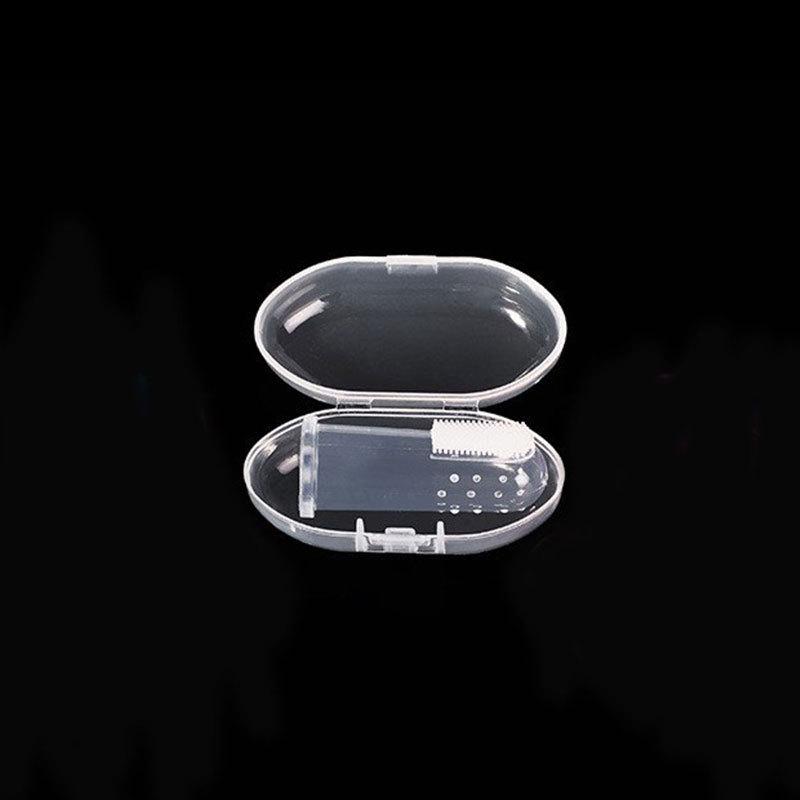 Pet Finger Toothbrush for Cats and Small Dogs - Dental Cleaning Brush