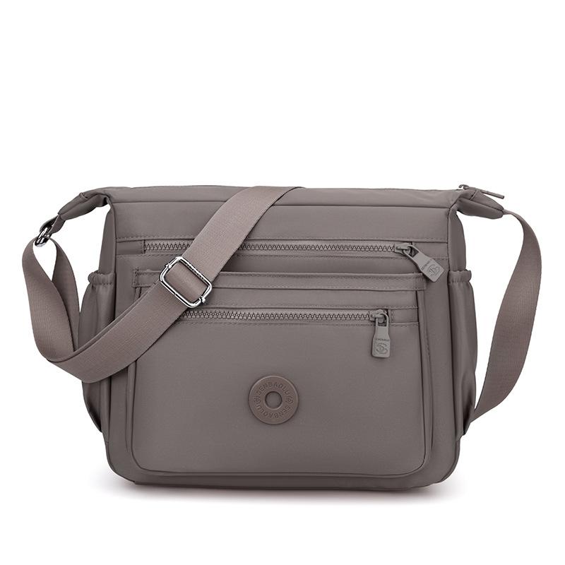 Commuter Shoulder Bag Women's Crossbody Bag Lightweight Water-Repellent Nylon Bag