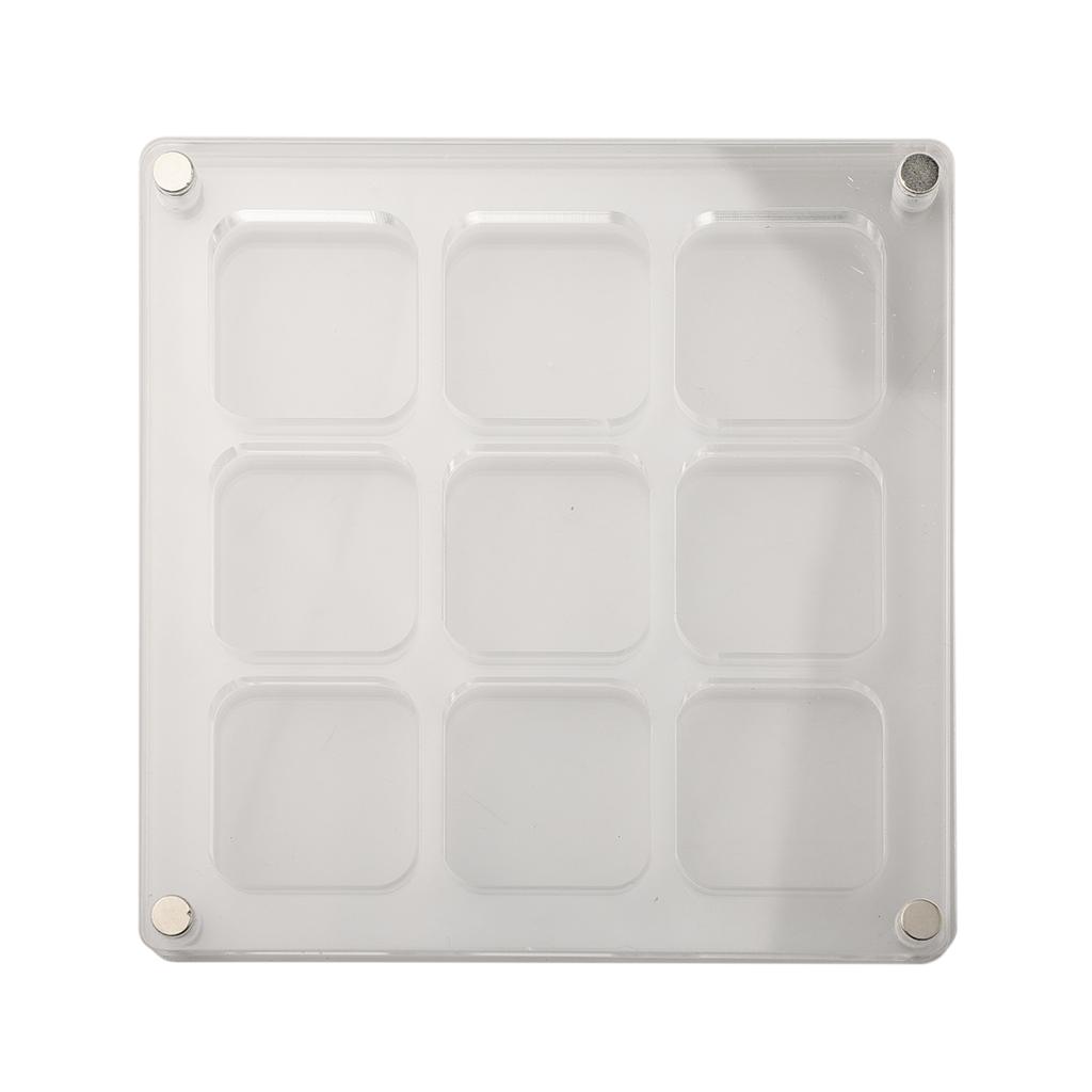 11.7*11.7cm Acrylic Storage Box Ample Storage Space Crafted From Acrylic Dust Protection Efficient Categorization