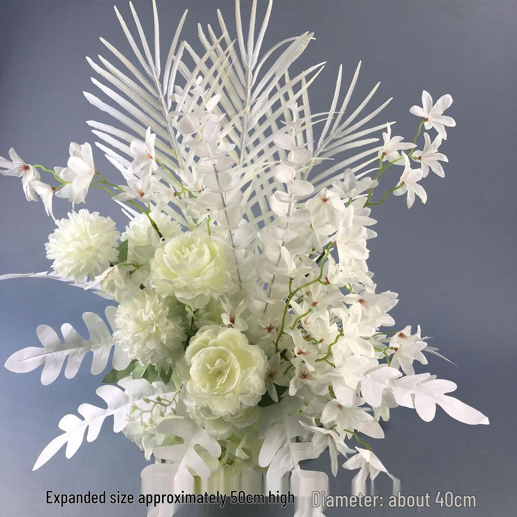Seidenblumen-Gangdekorationen für Hochzeiten und Verlobungen