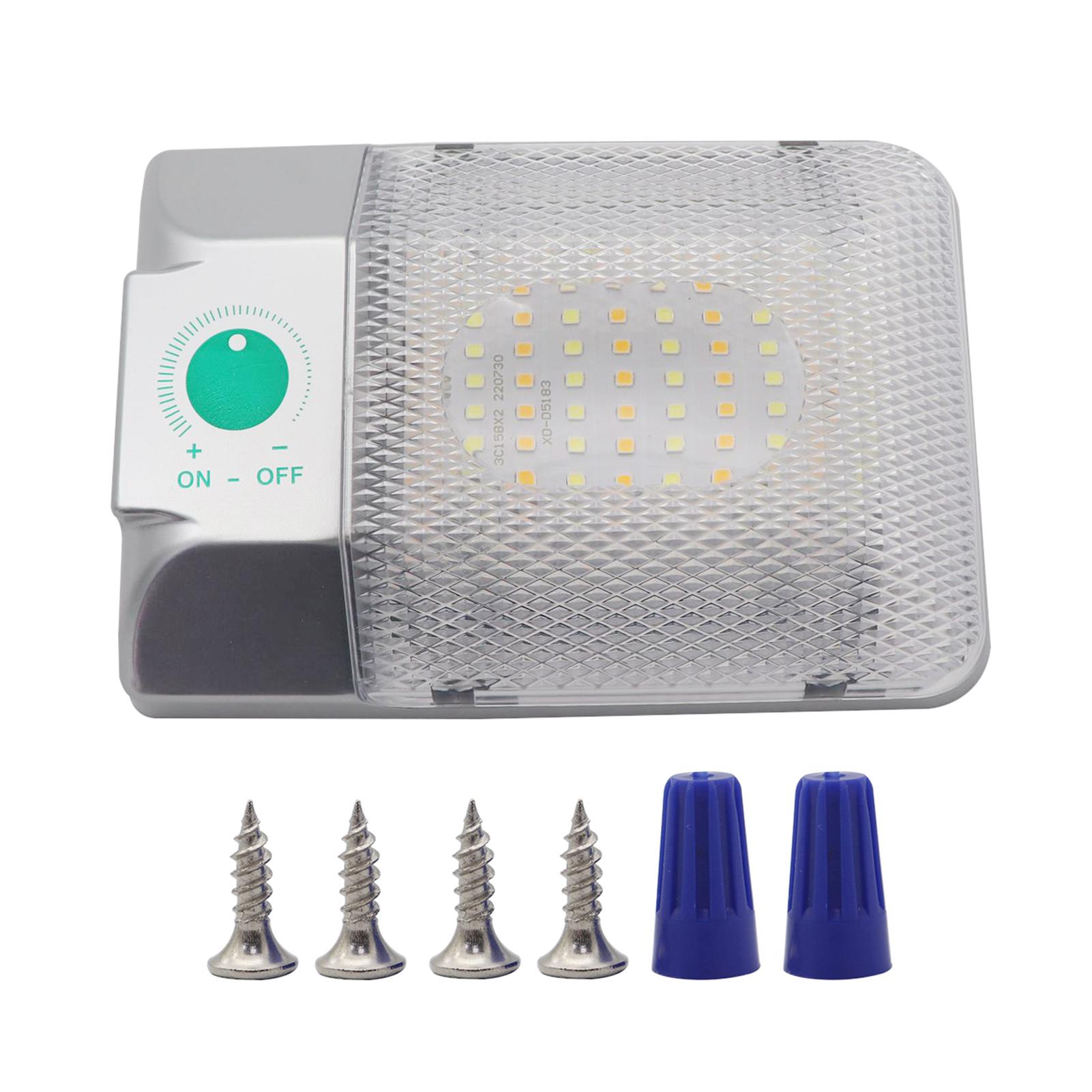 

Светодиодный потолочный светильник для автофургона, одинарный, DC 918 В, 6000–6500 К, сенсорное светодиодное освещение с регулировкой яркости прозрачный