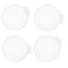 Modern Style 4 Pack Shower Drain Hair Catcher Bathroom Sink Filter NonSlip Design ABS