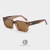 European & American Square Frame Sunglasses - High-End UV-Protection Fashion for Men & Women