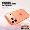 KEYSION Magnetic Matte Transparent Case for MagSafe for iPhone 17 Pro Max Silicone+PC Shockproof Wireless Charging Phone Cover